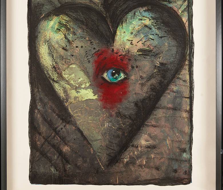 The Hand-Colored Viennese Hearts VI